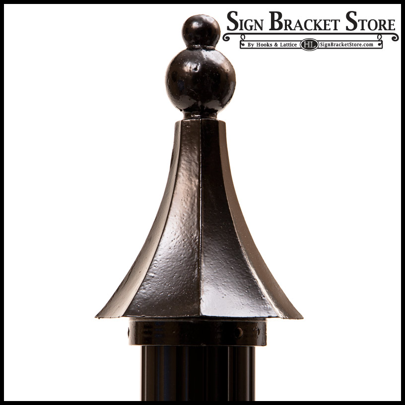 Addding a touch of whimsy with the Arrow Style Finial.